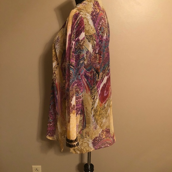 Adrienne Vittadini Gemstone Tunic or Coverup - Picture 3 of 4